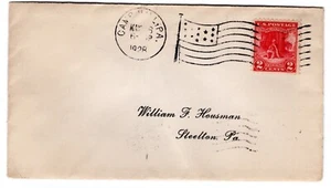 #645 Valley Forge 1928 FDC - Unofficial Camp Hill PA Flag  - Picture 1 of 2