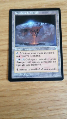 (mtg) Volrath's Stronghold from Stronghold set, near mint in PT - Image 1 of 2