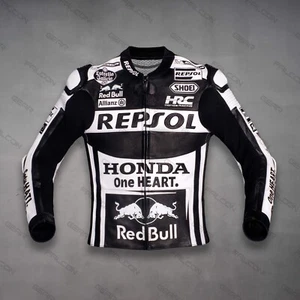 Marc Marquez Honda Street Bike Jacket Winter Test 2022 | Honda Repsol Jacket - Foto 1 di 8