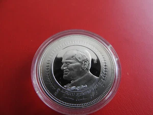 *Selten! Mexiko 1 Oz.(999) Silber 1990 * Johannes Paul II. (Schub142) - Bild 1 von 2