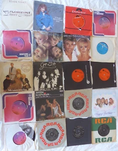 LOT: 19 X POP 7" VINYL -BUCK'S FIZZ/DOLLAR/BROTHERHOOD OF MAN/GUYS AND DOLLS ETC - Picture 1 of 12