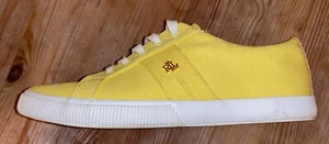 Polo Ralph Lauren Janson II Trainers / Shoes, Yellow, Women’s UK 9 - Picture 1 of 9