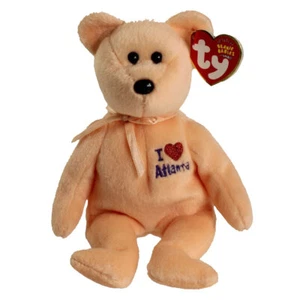 TY Beanie Baby - ATLANTA el Oso (I Love Atlanta - Espectáculo Exclusivo) (8,5 pulgadas) - Imagen 1 de 1
