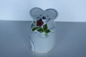 Gustin 5" Vintage Ceramic Mouse Cheese Shaker Signed hand painted - Picture 1 of 6