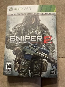 Sniper Ghost Warrior 2 Bulletproof Steelbook Edition (Xbox 360, 2013) - Picture 1 of 4
