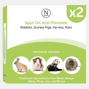 Naqua - 2 x VET STRENGTH - Anti-Parasite Spot On Pipettes. 2 Pipettes - Foto 1 di 4