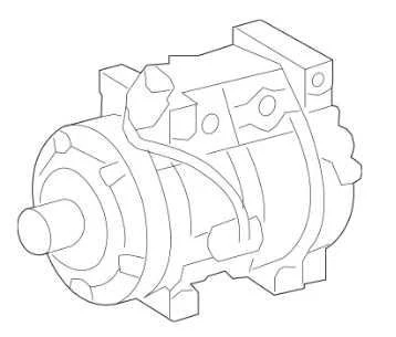 COMPRESOR DE AIRE ACONDICIONADO 2010-2023 LEXUS GX460 Foto 1 de 4