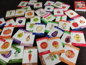 Fruit & Veg Happy Families Card Game. Traditional Happy Families Game with veg - Picture 1 of 6