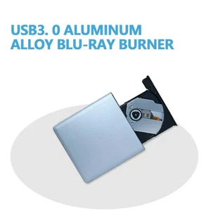 USB3.0 External Panasonic UJ-240 6X Blu-Ray Burner BD-RE DVD RW Drive USA 2025lH - Picture 1 of 9