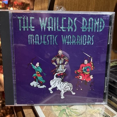 THE WAILERS BAND - Majestic Warriors Promo CD 1991 Tabu Records Reggae - Image 1 of 2