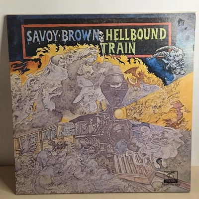 Savoy Brown - Hellbound Train - 1972 Vinyl LP Record Album - Image 1 of 4