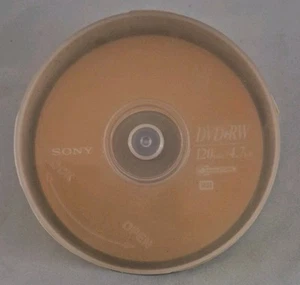 Sony Dvd -RW Re-recordable Discs X16 Brand New - Afbeelding 1 van 2