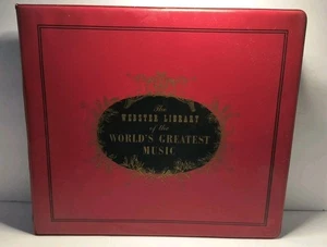 Webster Library of World’s Greatest Music Vols 1,2,5,13–17 VG+ Vintage 1950's - Picture 1 of 23