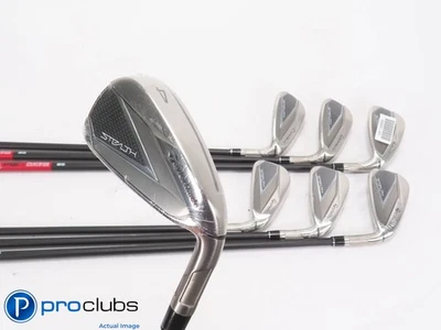 NEW TaylorMade STEALTH 4-PW,AW IRON SET -KBS 85 Stiff Flex Graph -1/2" NO 9 IRON - Image 1 of 4