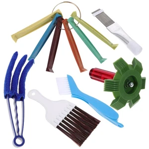 Air Conditioner Cleaning Kit Evaporator Supply Condenser Fin Comb for - Picture 1 of 12