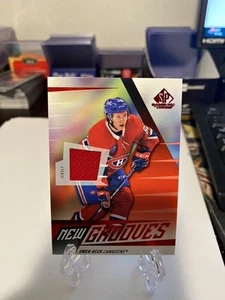Owen Beck 2023-24 SP GAME USED HOCKEY New Grooves Jersey RC Canadiens - Picture 1 of 2