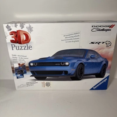 Ravensburger 11283 Dodge Challenger Widebody Hellcat Redeye 3D Puzzle Used good - Image 1 of 4