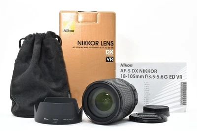 【Near Mint】Nikon AF-S DX NIKKOR 18-105mm F3.5-5.6 G ED VR Zoom Lens #2662666 - Image 1 of 4
