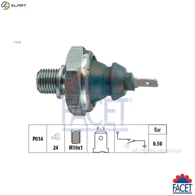 OIL PRESSURE SWITCH 7.0138 FOR SKODA OCTAVIA/Combi VW GOLF/IV/Mk POLO/Van 1.6L - Image 1 of 4