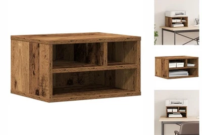 Druckerständer Alte Holz 40x32x22,5 Cm Ingenieure Holz - Bild 1 von 4