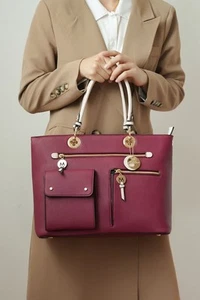 MKF Julia Women Satchel Bag by Mia K - Picture 1 of 15