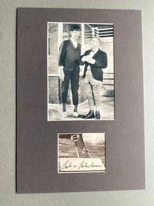 PAT & PATACHON (†) ORIGINAL firmado escote/Passepartout 21x30 autógrafo - Imagen 1 de 2