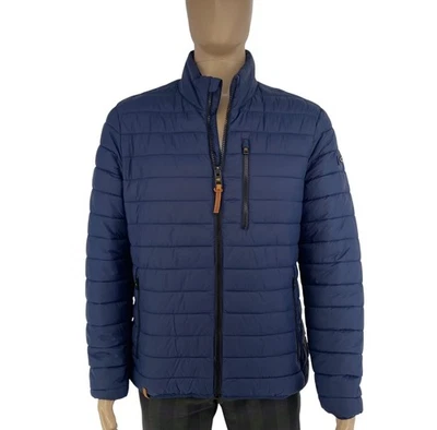 CAMEL ACTIVE Chaqueta Acolchada Azul Marino Para Hombre Talla EU 50 UK/US 40 L - Imagen 1 de 4