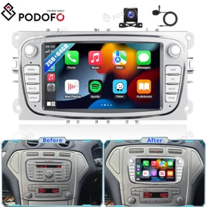For Ford Mondeo 2008-2011 Android 13 Car Stereo Radio Carplay GPS Navi +Camera - Picture 1 of 22