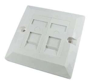 GP1686 Single Cat5e 2 Port Faceplate - Bild 1 von 2