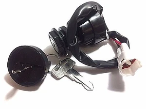 NEW 2-PIN IGNITION KEY SWITCH FOR YAMAHA YFM700 RAPTOR 700 2006 2007 2008 ATV - Foto 1 di 1