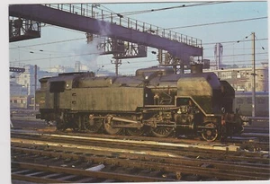 CPSM - Locomotive 141 TC en Gare de Paris Nord - Picture 1 of 2