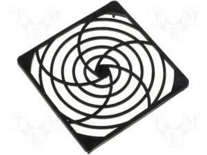Lüftergitter 92x92 mm 92mm Lüfter Gitter Kunststoff Nippel Befestigung - Bild 1 von 2