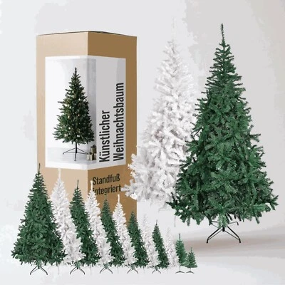 Weihnachtsbaum Tannenbaum künstlicher Tannen Baum Christbaum 60 cm bis 240 cm - Bild 1 von 4