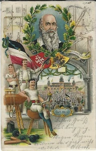 Frisch Fromm Fröhlich Frei - Ludwig Jahn - Postcard 1904 - Bild 1 von 2