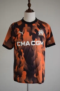 Olympique de Marseille football shirt Genuine PUMA trikot jersey camisa BNWT - Picture 1 of 7