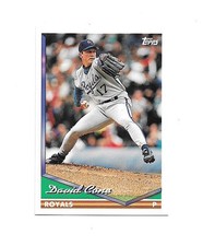 1994 Topps Baseball #510 - David Cone [Base] Kansas City Royals NM-MT