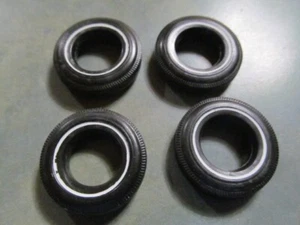 1963 Cadillac tires from annual issue JoHan Model car kit - Picture 1 of 1