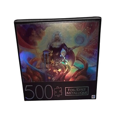 Milton Bradley кардинал фольга эффект моря солнца звезды фантазии 500 головоломка новый - Изображение 1 из 4