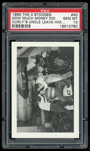 1985 FTCC The Three Stooges #40 How Much Money did Curly's Uncle Leave... PSA 10 - Bild 1 von 4