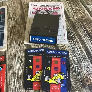 INTELLIVISION AUTO RACING CARTRIDGE TESTED & WORKING GAME - Foto 1 di 4