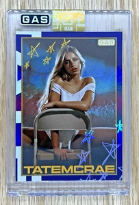 Tate McRae 2025 GAS Trading Cards Complex Purple Foil #'d 20/30 - Picture 1 of 2