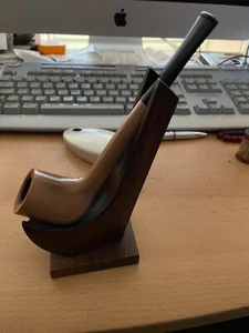 Briar de madera de olivo vintage muy bonito Mr. Brog 305 Vancouver - Imagen 1 de 5