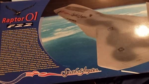 F-22 RC JET ARF EASY ASSEMBLY AIRCRAFT SIMI WITH PROP DRIVE - Picture 1 of 6