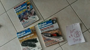 MODEL RAILROADER Magazine Lot of 3 revue Year 2001-free shipping international! - Picture 1 of 1