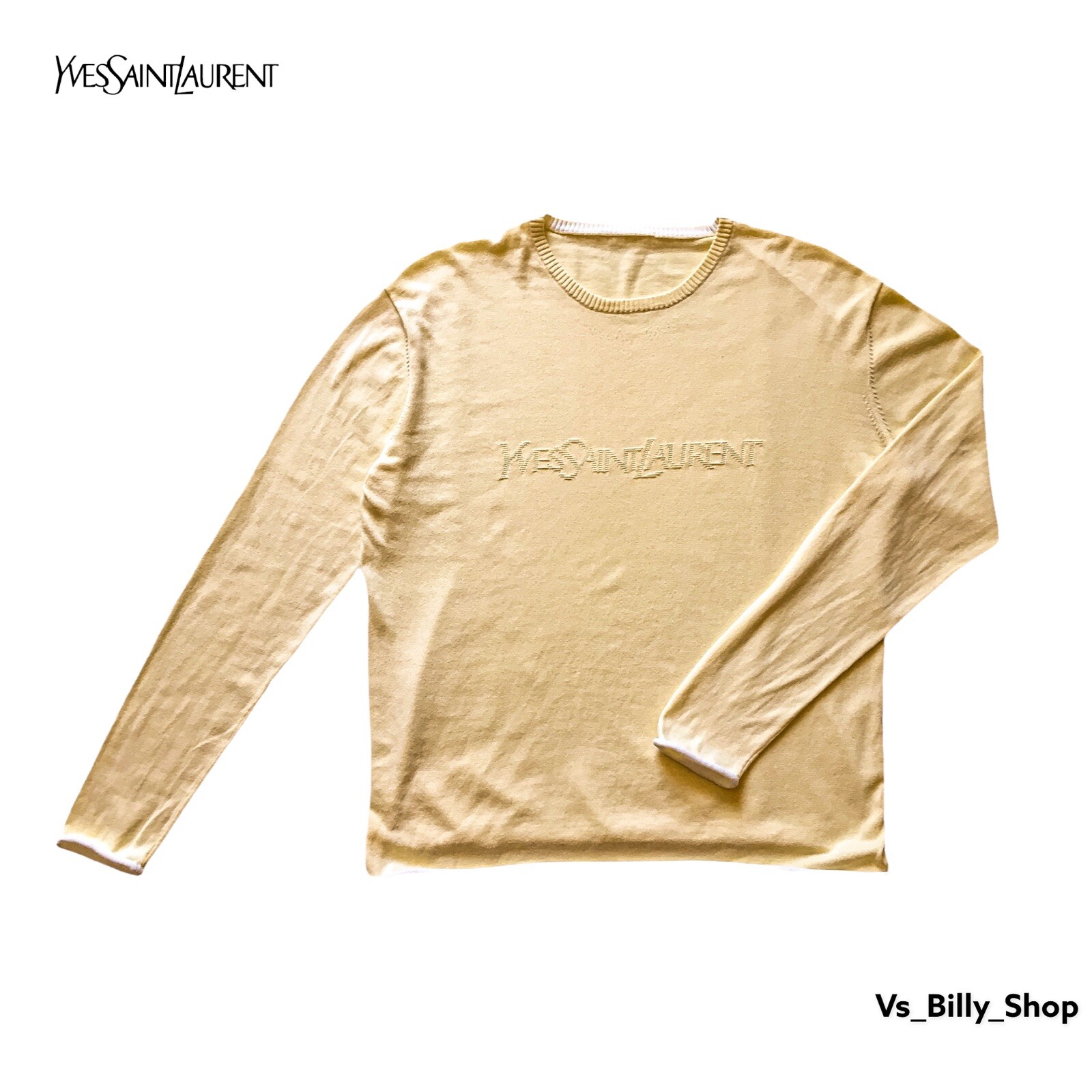 Vintage Yves Saint Laurent YSL Spellout 