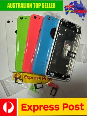 Repuesto Carcasa Trasera Para iPhone 5C, Blanco, Verde, Rojo, Azul Foto 1 de 4