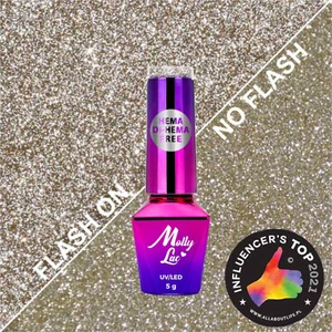 "Luces intermitentes de barniz híbrida Molly Lac n.o 610 "Luces de la piel" 5 ml, sin hema - Imagen 1 de 8