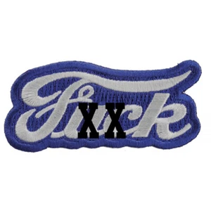 Ford Fxxk Biker Naughty Iron on Patch - 3 x 1.25 inch - Picture 1 of 1