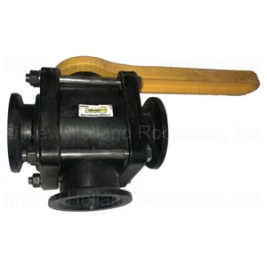 Parte de válvula colector de carga inferior de 3 vías puerto completo Banjo 2" # MV220BL - Imagen 1 de 1