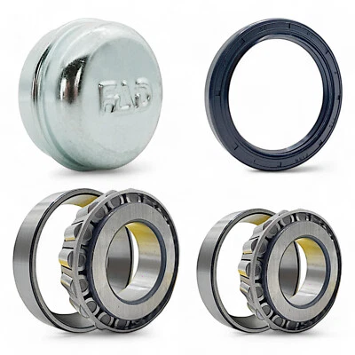 Radlager Knott VG7-L Schleg Stema | Kegelrollenlager 30204 30206 + Fettkappe